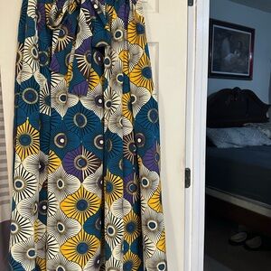 Multicolor Patterned Women's Skirt